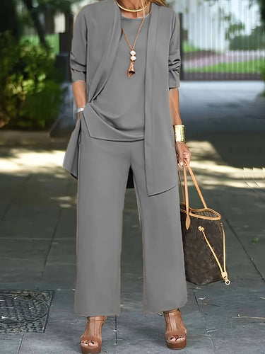 Heidi-Mode | Elegantes Dreiteiliges Ensemble Für Damen