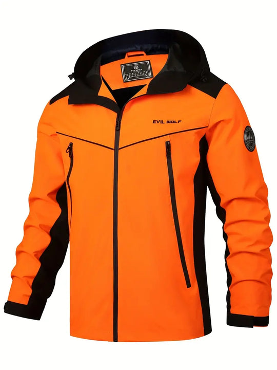 Heidi-Mode | wasserdichte Outdoor-Jacke mit reflektierendem Design