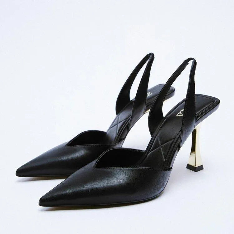 Heidi-Mode | Neue Spitzen Nude High Heels für Frauen
