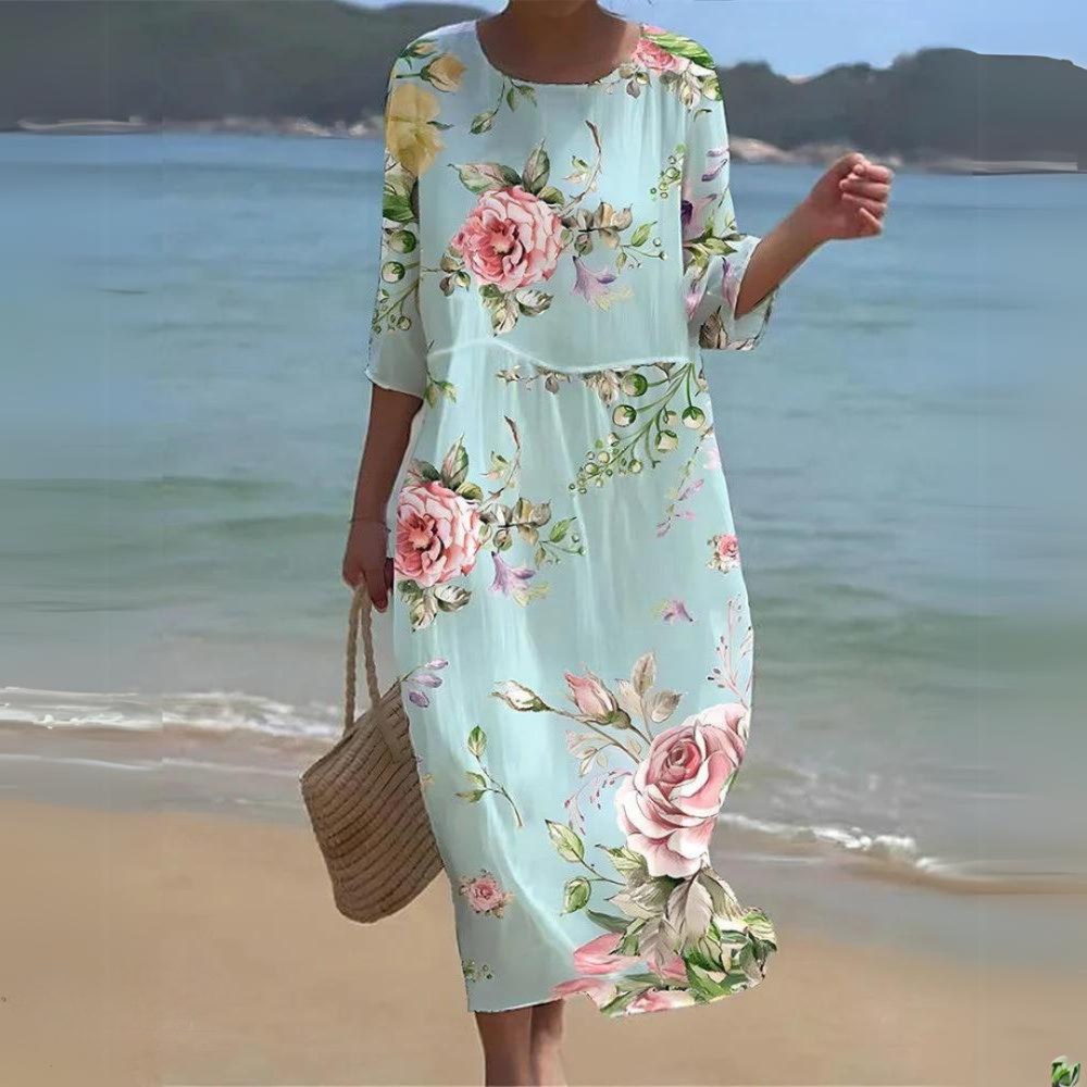 Heidi-Mode | Elegantes, Bauch-Schmeichelndes Kleid