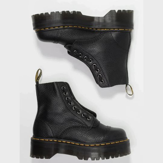 Heidi-Mode | Unisex Schnürstiefel mit Plateau-Sohle
