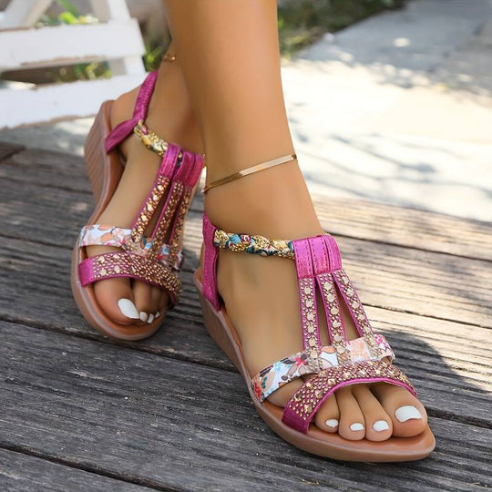 Heidi-Mode | Elegante Boho Sandalen