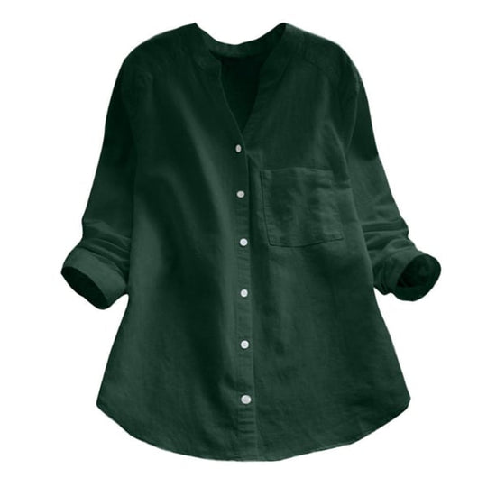 Heidi-Mode | Leinen Casual Hemd