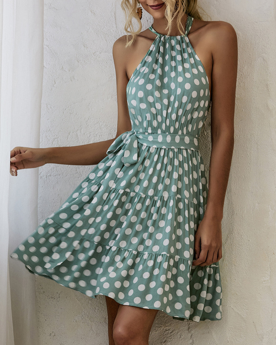 Juniper | Sommerkleid mit Polka Dot Print