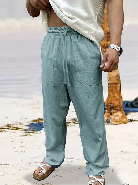 Heidi-Mode - Herren Baggy Leinenhose