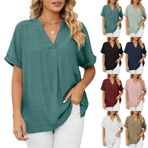 Bequeme Sommerbluse für Damen