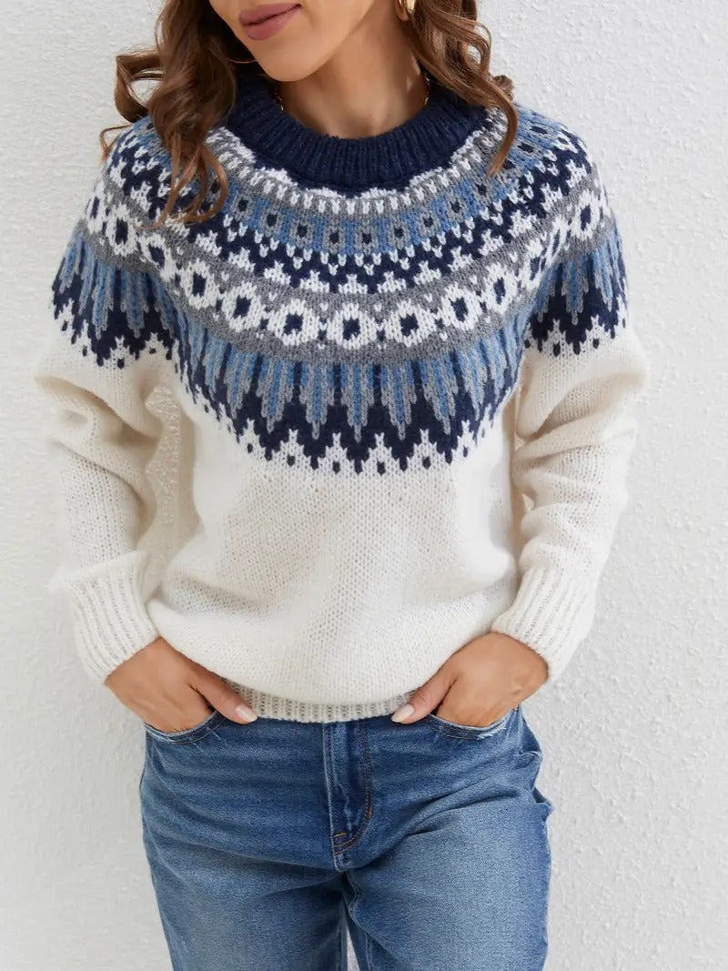 Heidi-Mode | Jahrgang Fair Isle Pullover