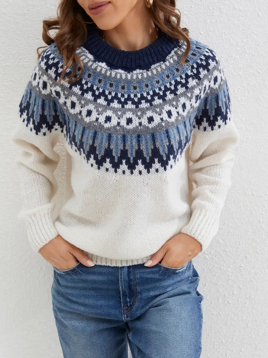 Heidi-Mode | Jahrgang Fair Isle Pullover