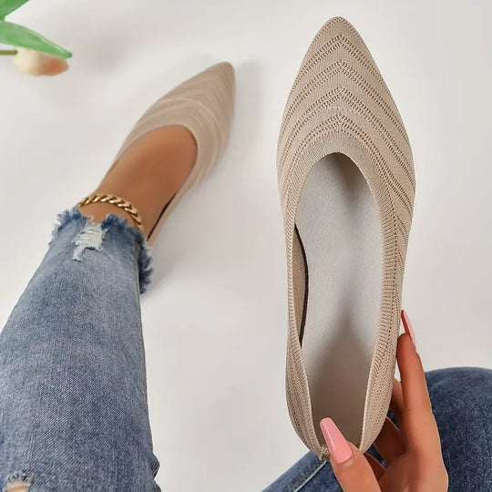 Heidi-Mode | Elegante Slip On Schuhe mit Leopardenmuster und Spitzem Zeh