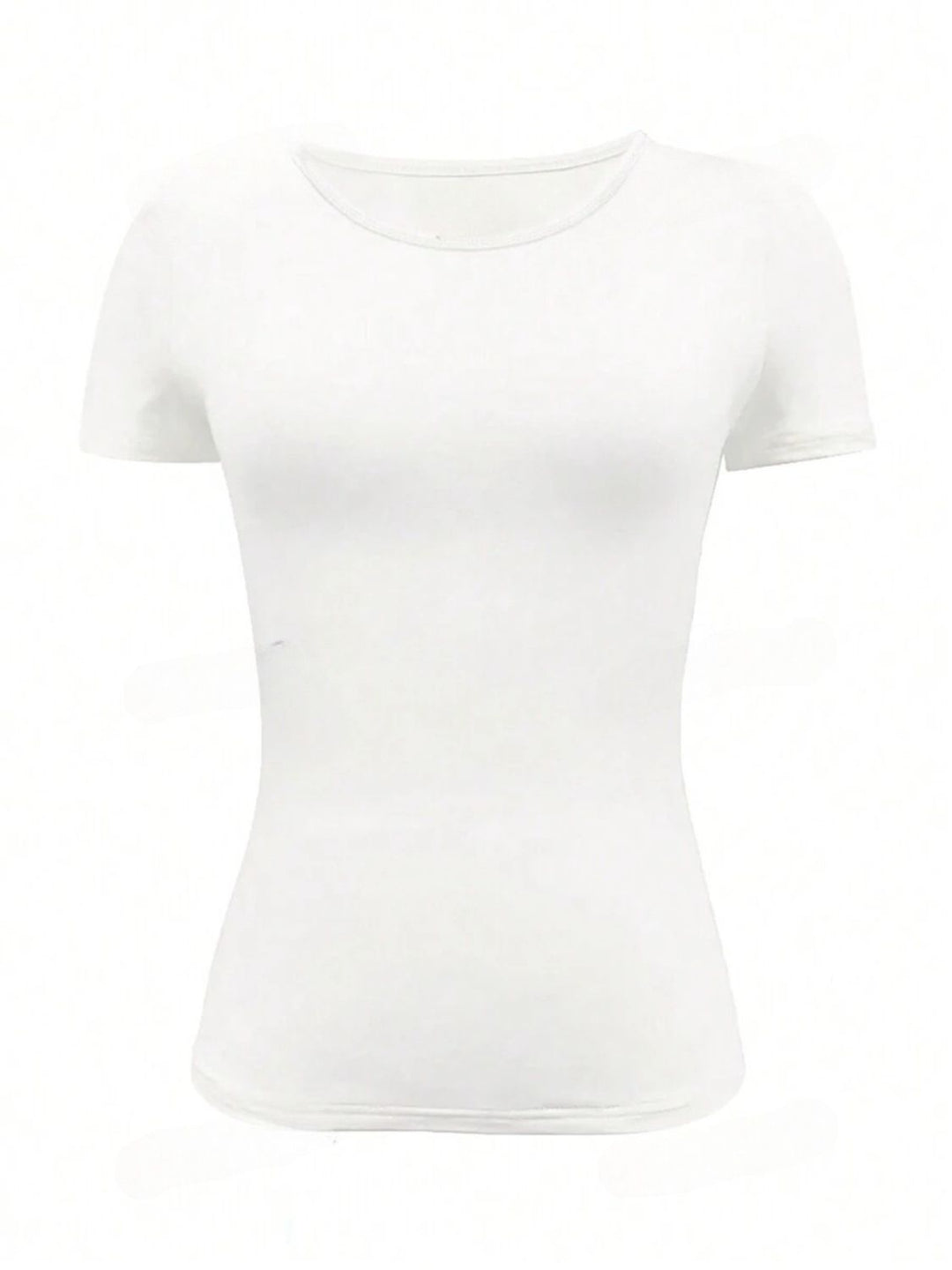 Heidi-Mode | Rundhalsausschnitt Kurzarm T-Shirt