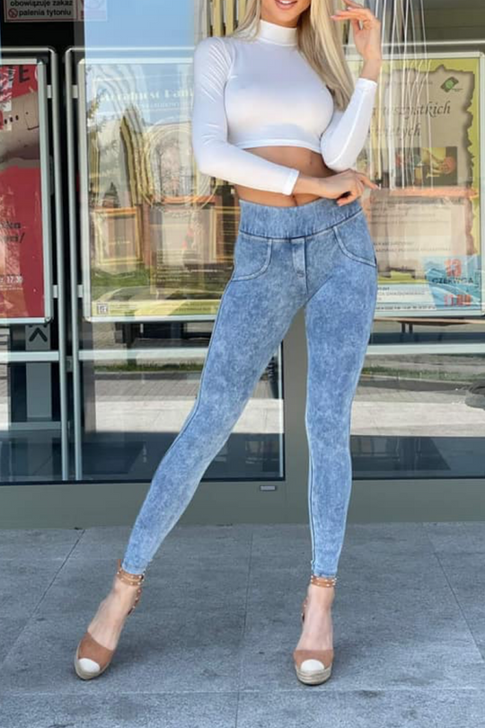 Heidi-Mode | Push Up Jeans Marmor