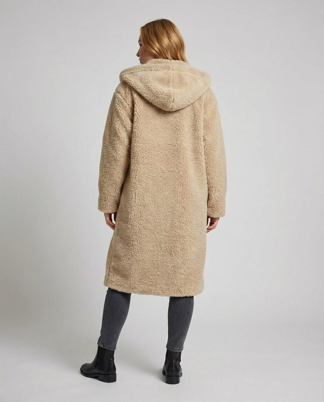 Winddichte Sherpa Jacke Damen | Heidi-Mode