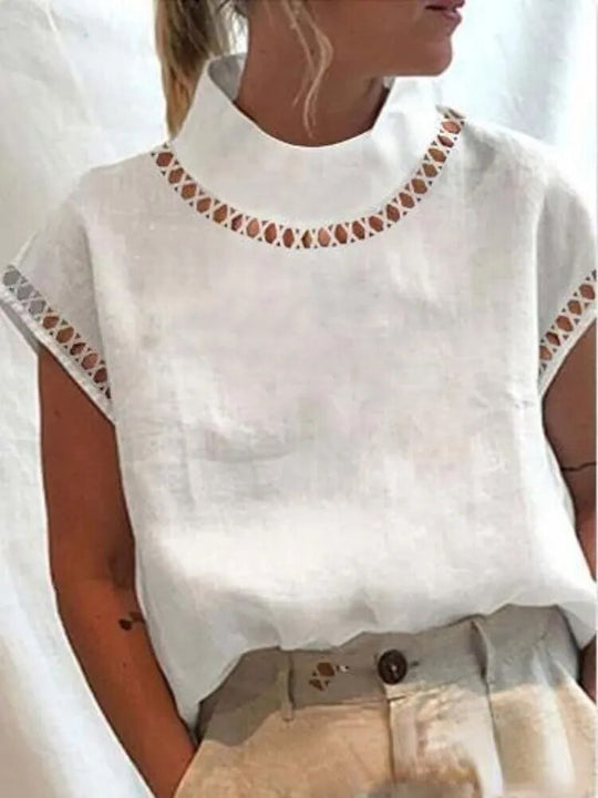 Heidi-Mode | Damen Lässige Vintage Bluse