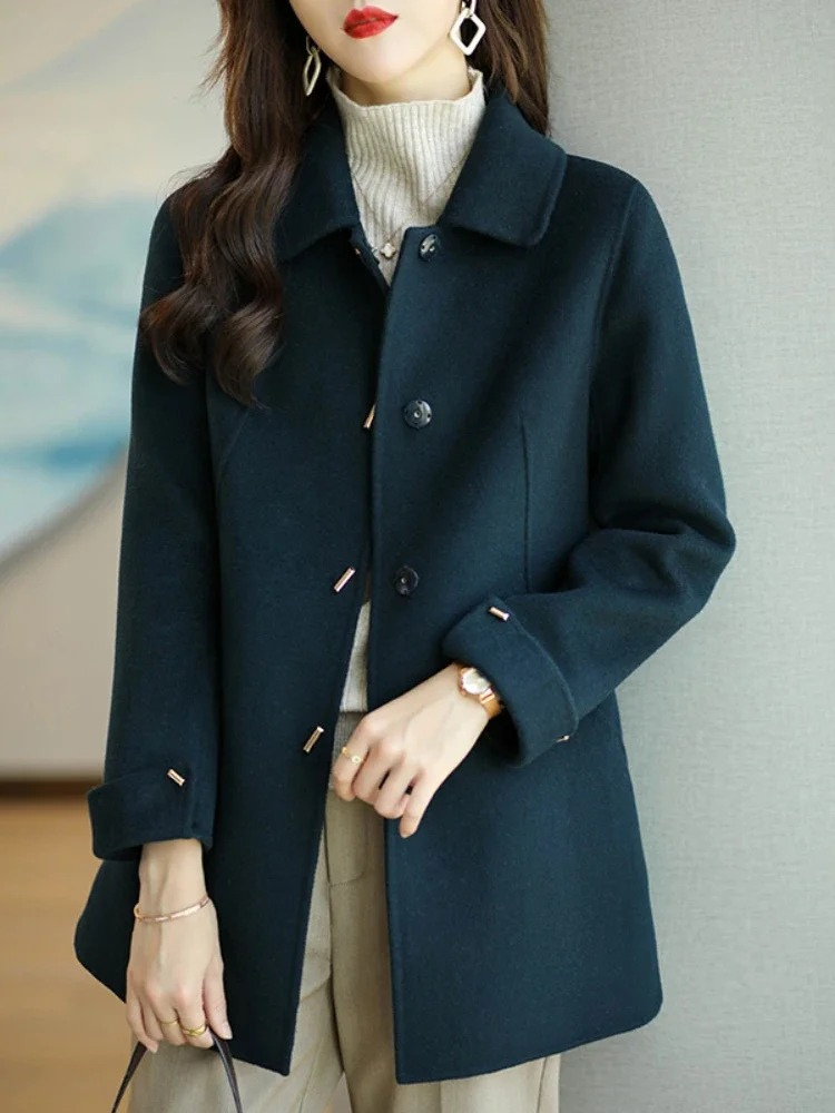 Damen Trenchcoat Taillierte Passform