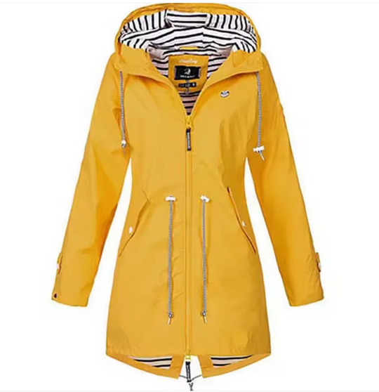 Heidi-Mode | Wasserdichte Jacke mit Kapuze
