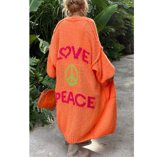 peace strickjacke - Ibiza