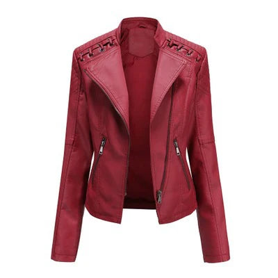 Heidi-Mode - Kunstlederjacke