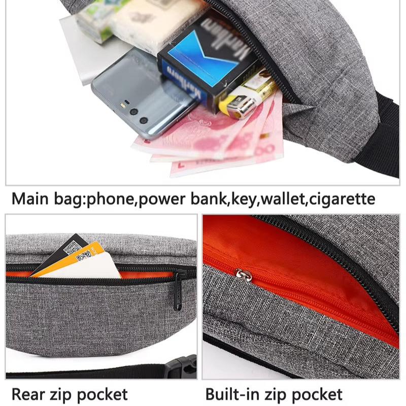 Heidi-Mode | Wasserdichte Sportliche Reise Crossbody Hüfttasche