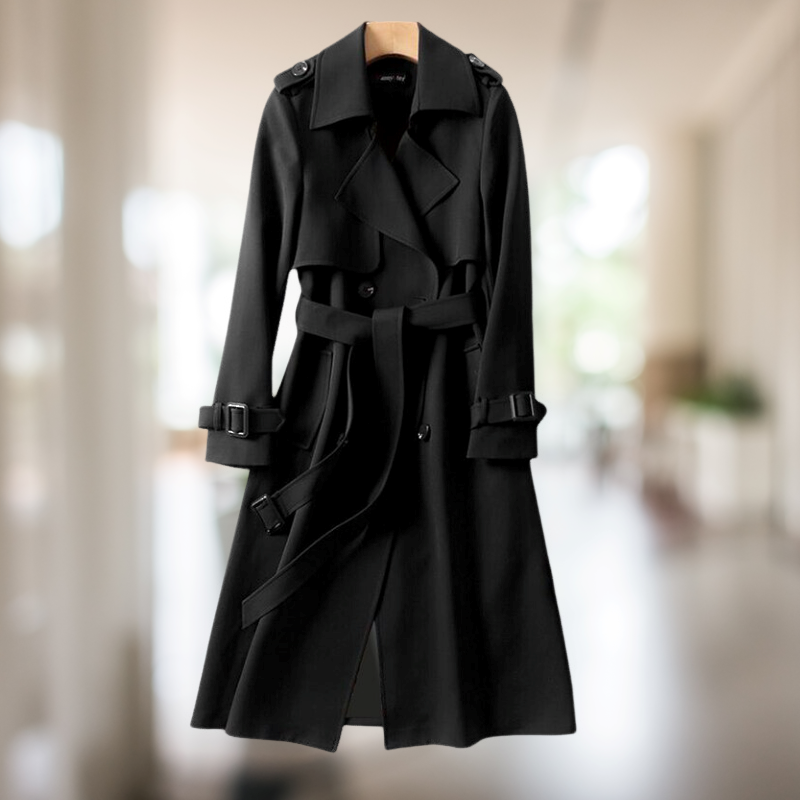 Heidi-Mode | Doppelreiher Leichter Trenchcoat Damen