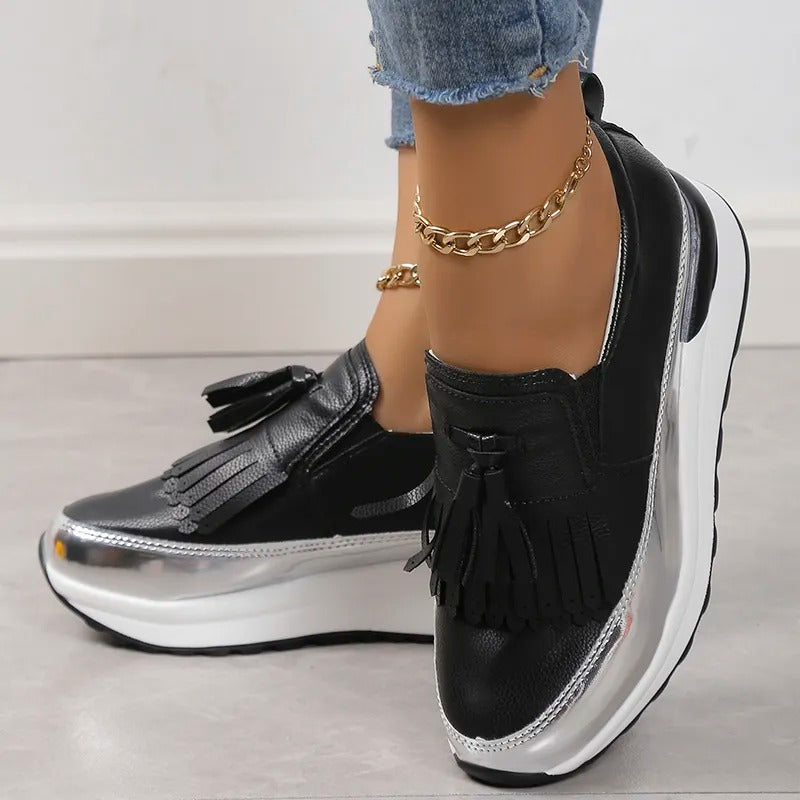 Elegante Und Atmungsaktive Plateauschuhe