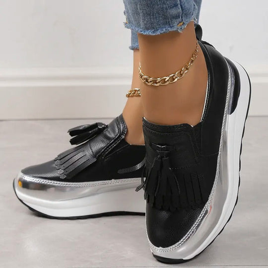Elegante Und Atmungsaktive Plateauschuhe