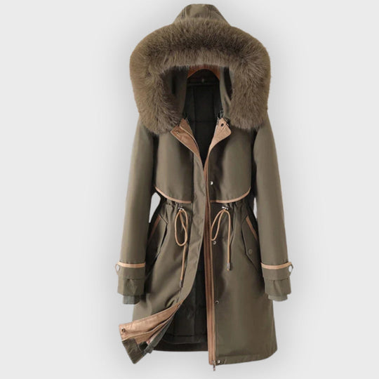 Heidi-Mode | Parka-Jacke mit gestepptem Innenfutter