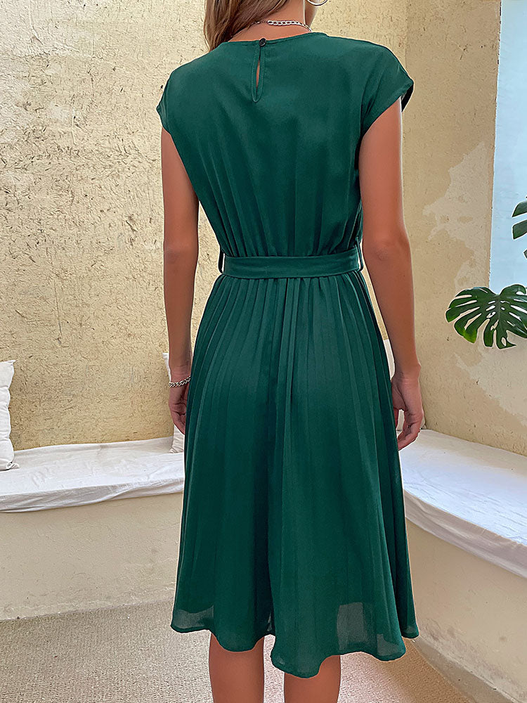 Elegante Midi-Kleid Frauen