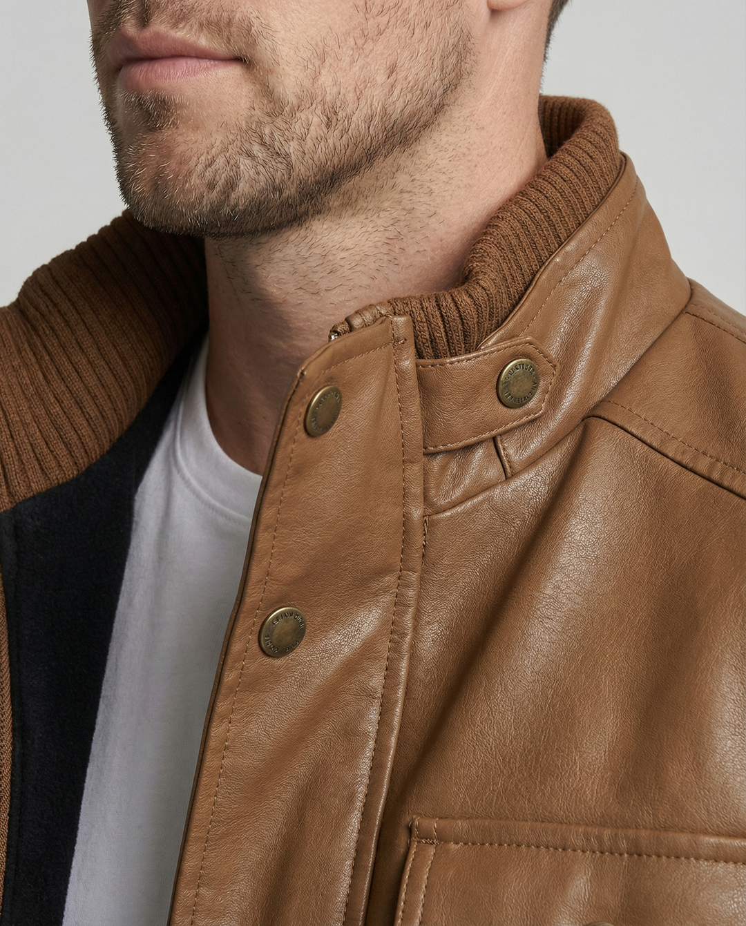 Heidi-Mode | Retro Leder-Trenchcoat für Männer