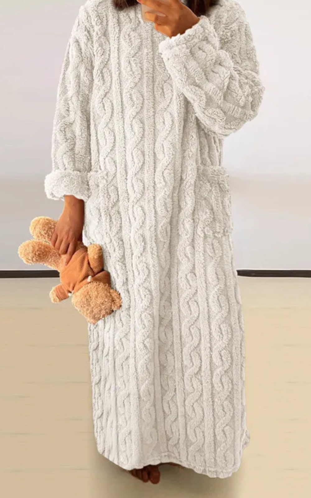 Heidi-Mode | Damen Fleece Pyjama Ultimative Weichheit und Komfort