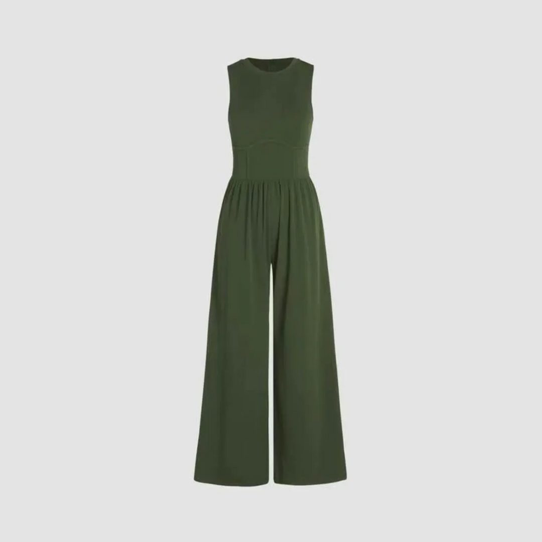 Mode- Schwarzer Jumpsuit