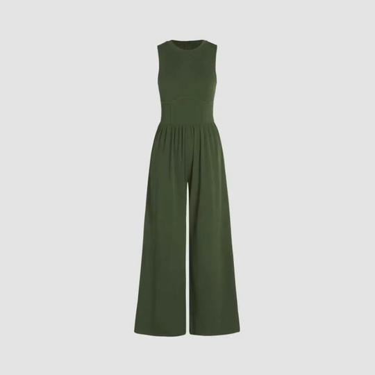 Mode- Schwarzer Jumpsuit