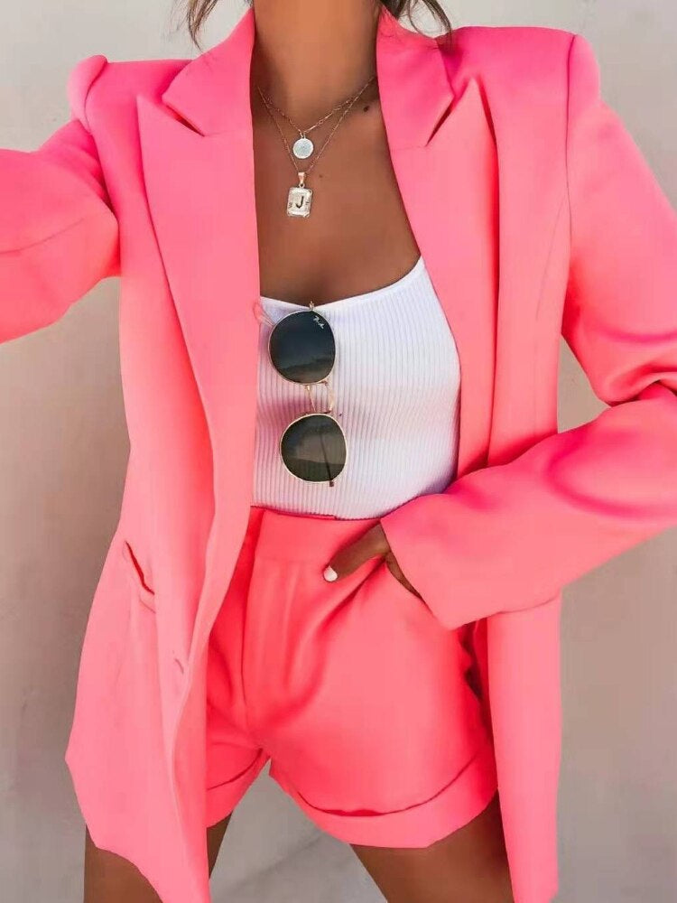 Heidi – Hochwertiges Blazer-Set in tollen Farben