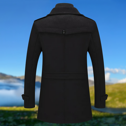 Jacke mit doppeltem Kragen