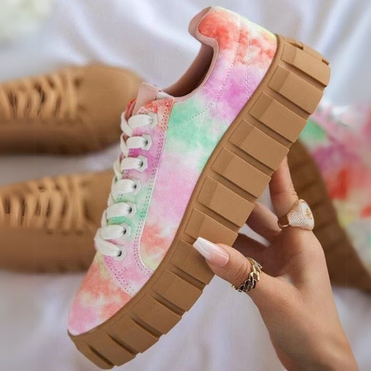 Heidi-Mode | Damen Plateau Sneaker