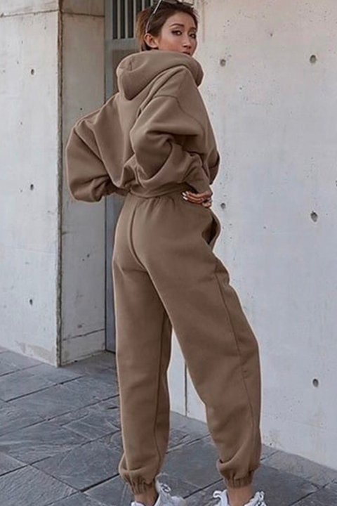 Heidi-Mode | Baumwolle Trainings- & Jogginganzug mit Vintage-Look für Frauen