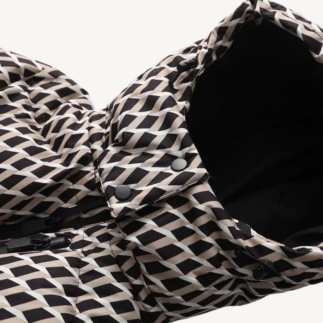 Heidi-Mode | Damen Gürteltaschen-Pufferjacke