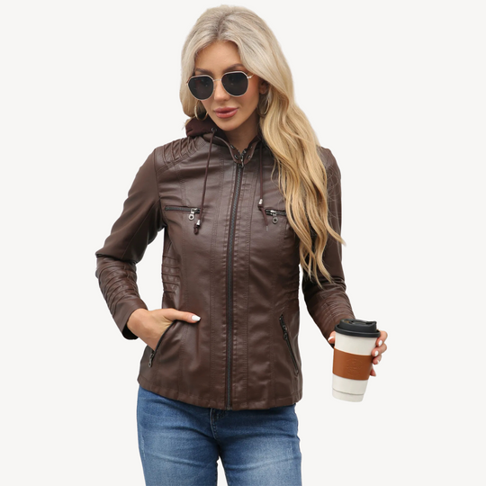 Heidi-Mode | Motorrad Kunstlederjacke Damen