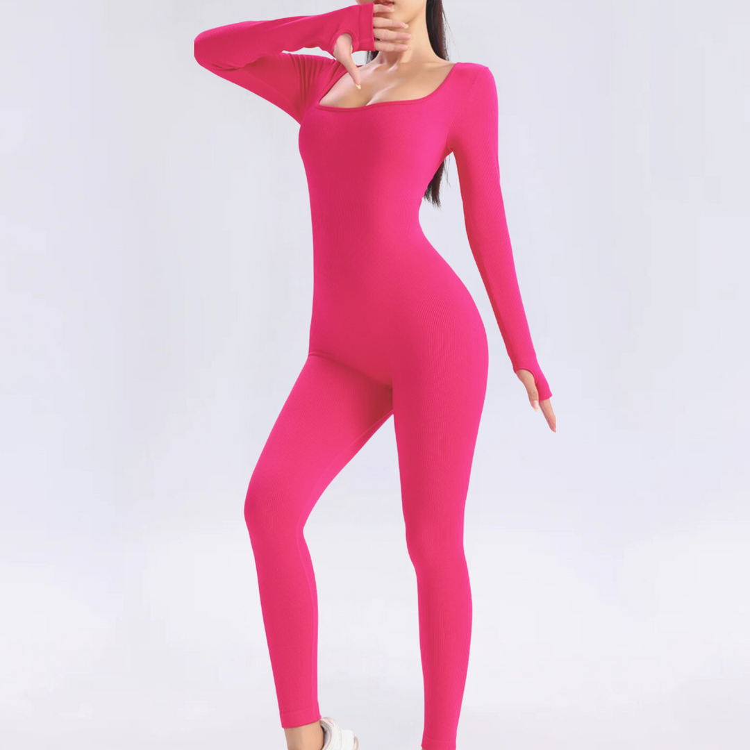 Heidi-Mode - Chic Herbst Body Perfecting Jumpsuit für Frauen