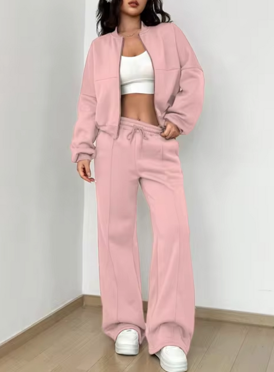 Heidi-Mode | Set Jacke Reißverschluss und Jogginghose