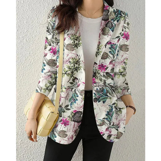 Heidi-Mode | Retro Druck Blazer