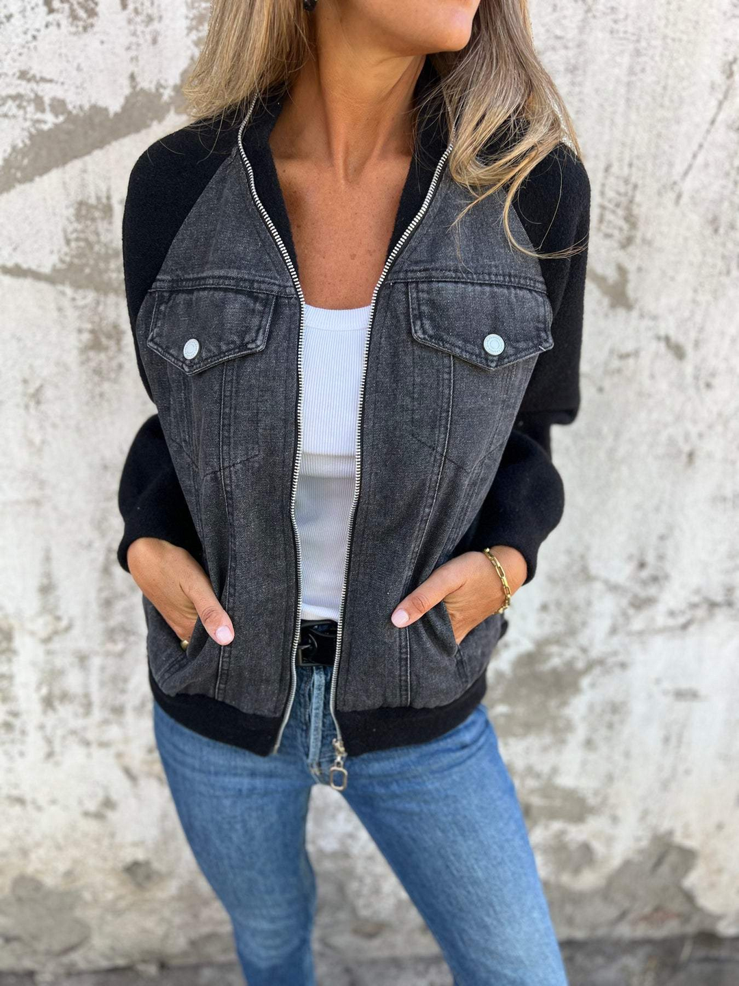 Heidi-Mode | Damen Jeansjacke Stilvoll