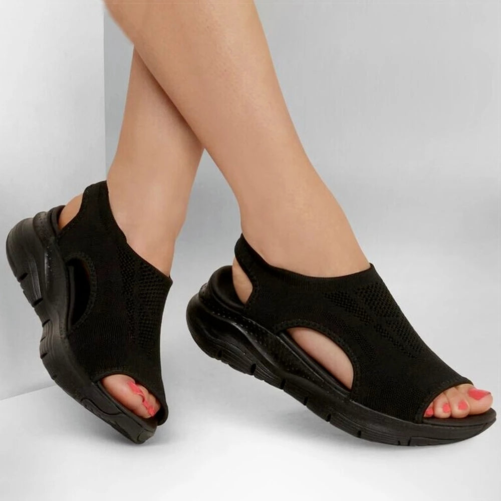 Heidi-Mode | Weiche Orthopädische Bequeme Sandalen