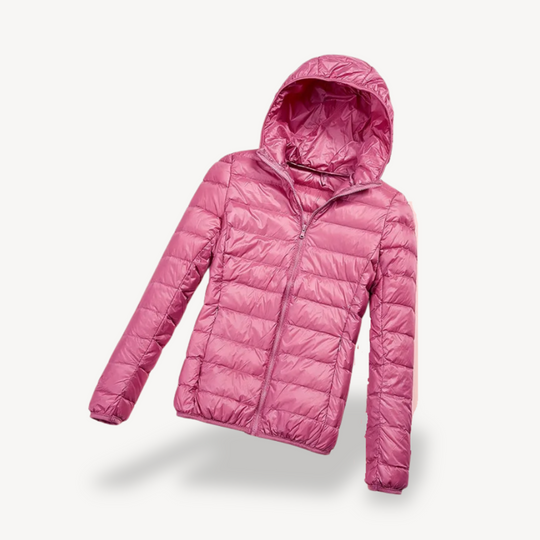 Heidi-Mode | Ultraleichte Kapuzen-Pufferjacke Damen