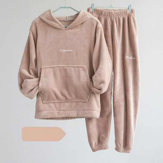 Heidi-Mode | Warmer Bequemer Unisex Trainingsanzug Aus Fleece