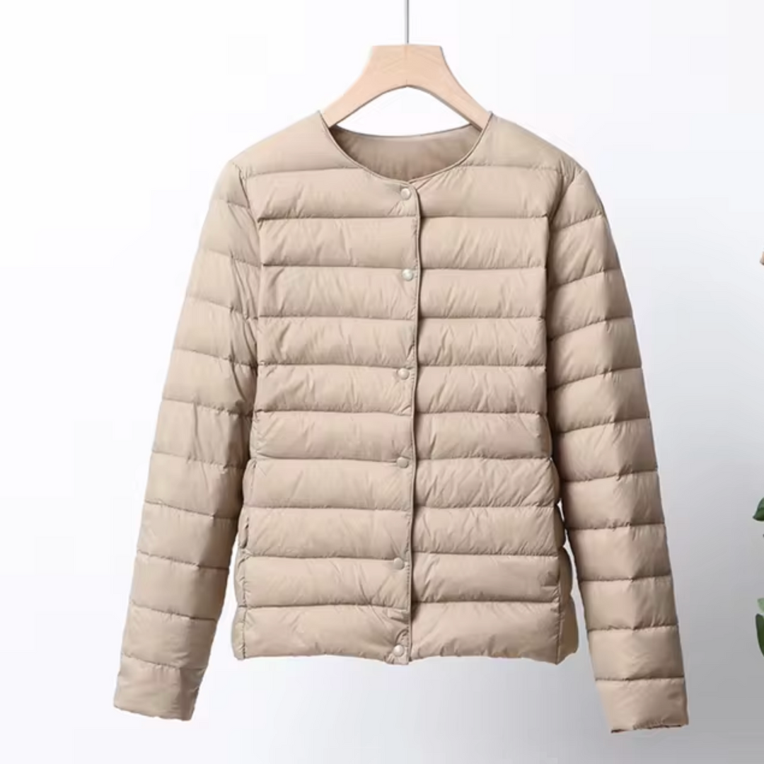 Ultradünne Daunenjacke