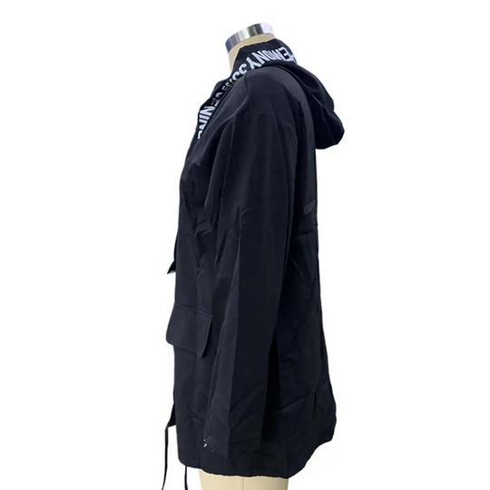 Stilvoller Trenchcoat mit Kapuze