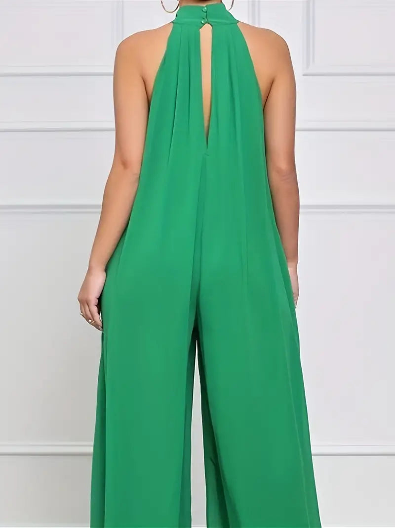 Jumpsuit mit Rüschen