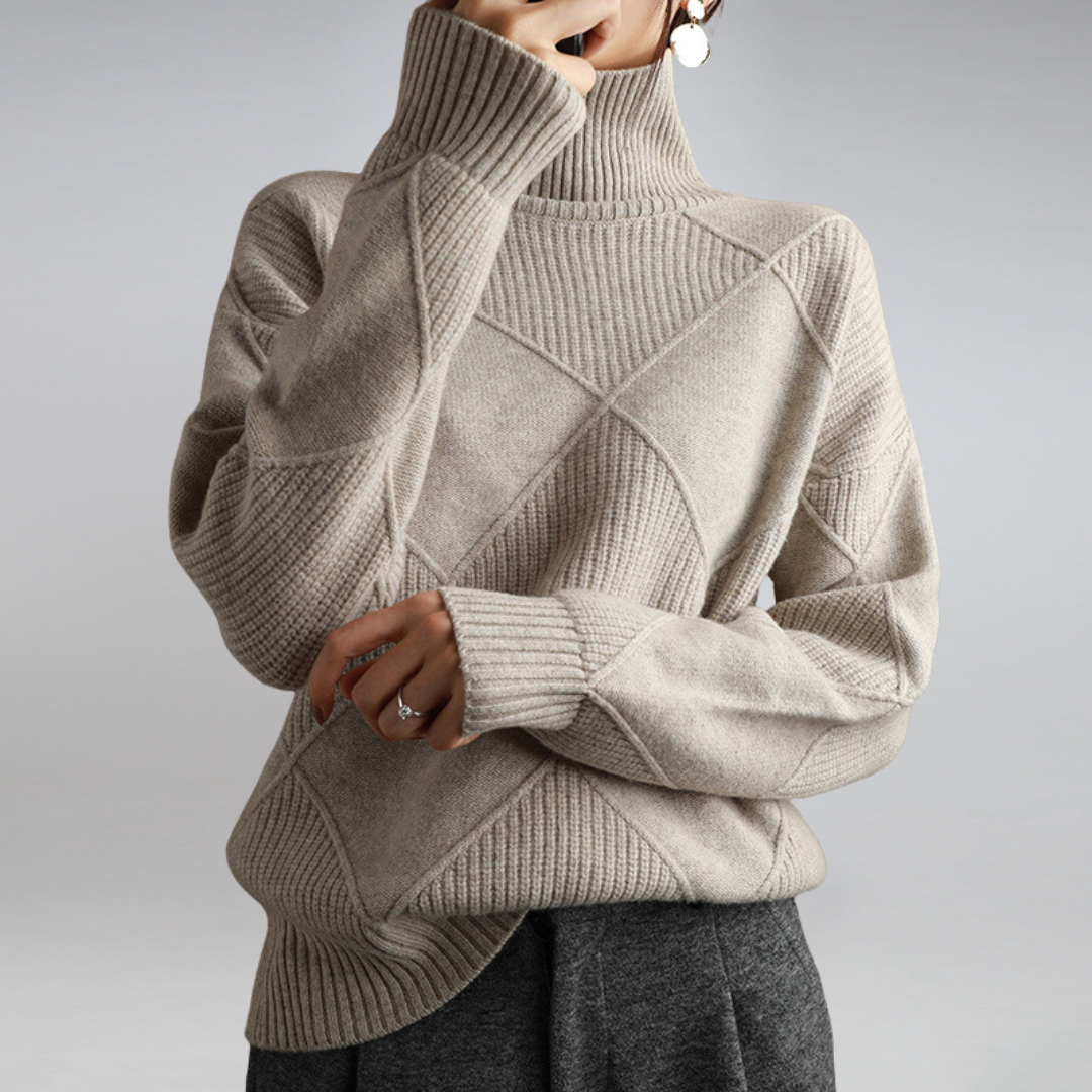 Heidi-Mode | Weicher Kaschmir Rollkragenpullover