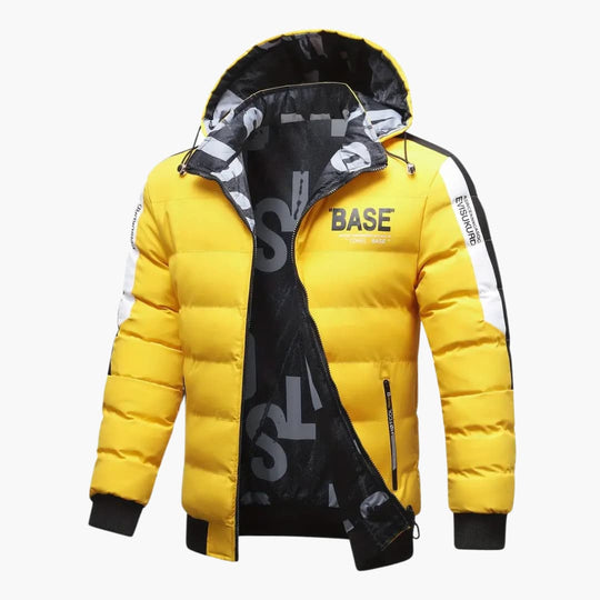 Heidi-Mode | Wendbare Winterjacke mit Kapuze für Männer