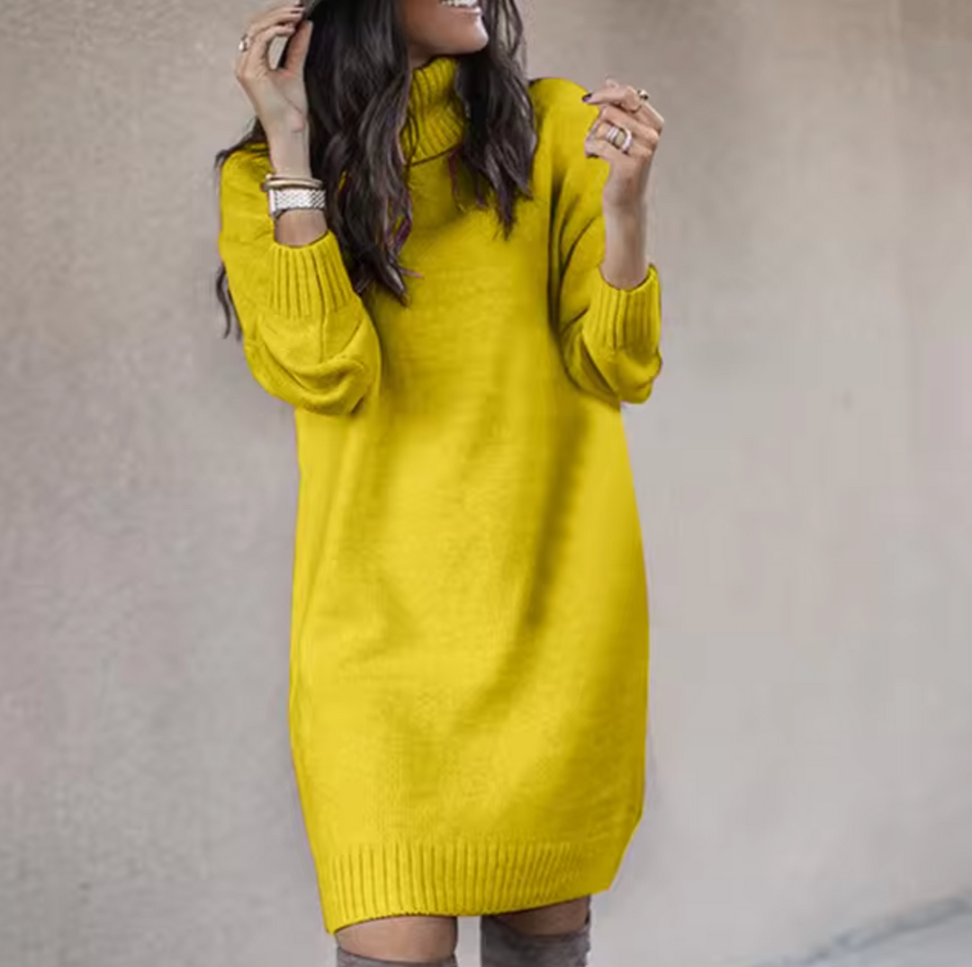 – Lässiges Strickkleid